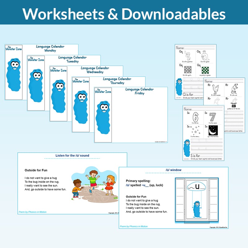 Worksheets & Downloadables