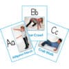 ABCs of Movement | Phonics Flashcards